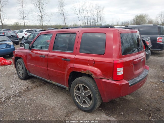 Aukcja sprzedaży 2008 Jeep Patriot Sport, vin: 1J8FT28W08D760772, numer aukcji: 44843231