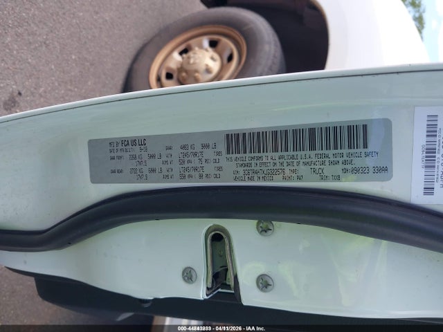 Продаж на аукціоні авто 2018 Ram 2500, vin: 3C6TR4HTXJG322576, номер лоту: 44843233