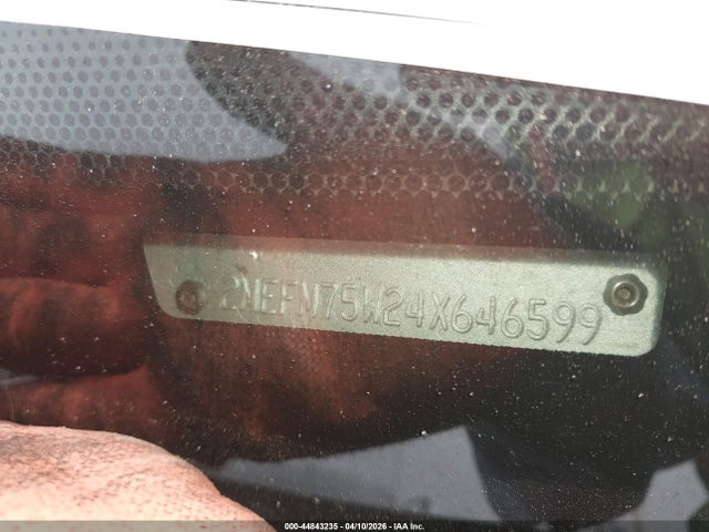 Aukcja sprzedaży 2004 Mercury Grand Marquis Ls, vin: 2MEFM75W24X646599, numer aukcji: 44843235