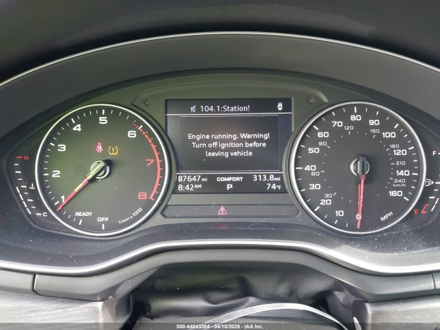 44843304 :رقم المزاد ، WAUKMAF45JA119359 vin ، 2018 Audi A4 2.0t Tech Ultra Premium/2.0t Ultra Premium مزاد بيع