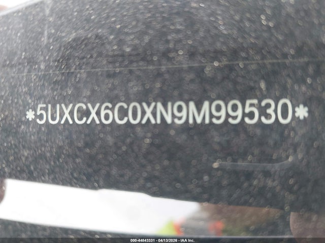 Aukcja sprzedaży 2022 Bmw X7 M50i, vin: 5UXCX6C0XN9M99530, numer aukcji: 44843331