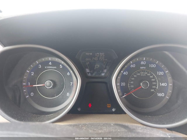 44843341 :رقم المزاد ، KMHDH4AEXCU196887 vin ، 2012 Hyundai Elantra Gls (ulsan Plant) مزاد بيع