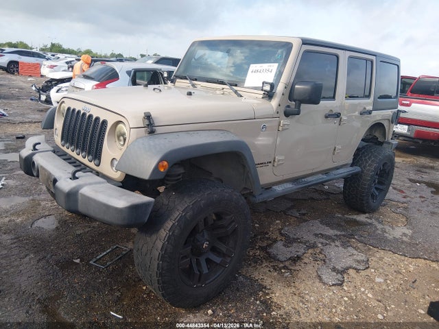 Продажа на аукционе авто 2016 Jeep Wrangler Unlimited Sport, vin: 1C4BJWDG0GL318161, номер лота: 44843354