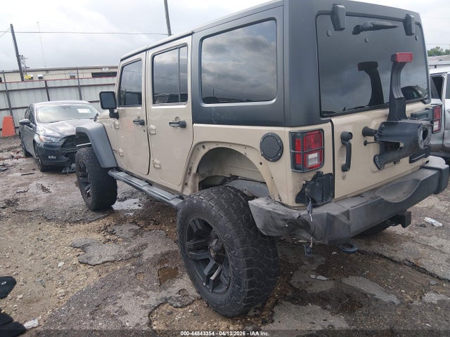 Продажа на аукционе авто 2016 Jeep Wrangler Unlimited Sport, vin: 1C4BJWDG0GL318161, номер лота: 44843354