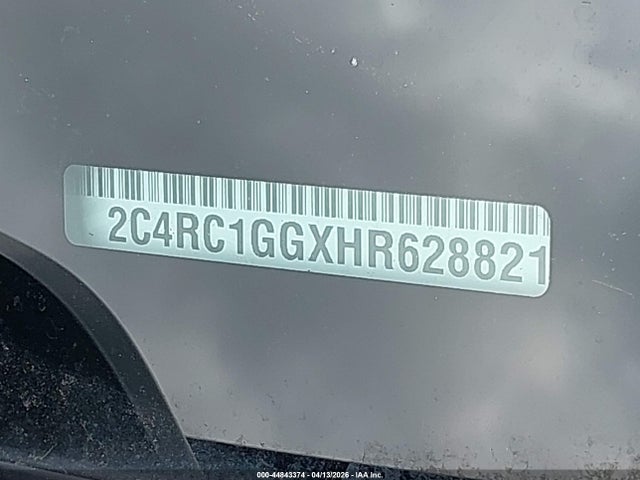 2C4RC1GGXHR628821 Chrysler Pacifica Limited