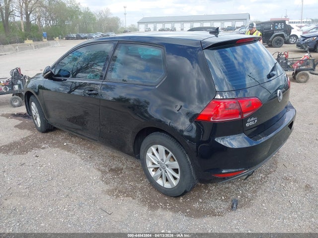 Aukcja sprzedaży 2016 Volkswagen Golf Tsi S 2-door, vin: 3VW917AU8GM001626, numer aukcji: 44843504