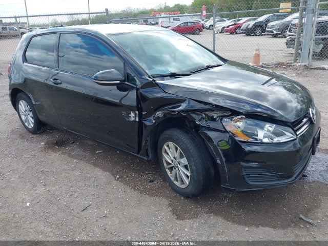Aukcja sprzedaży 2016 Volkswagen Golf Tsi S 2-door, vin: 3VW917AU8GM001626, numer aukcji: 44843504