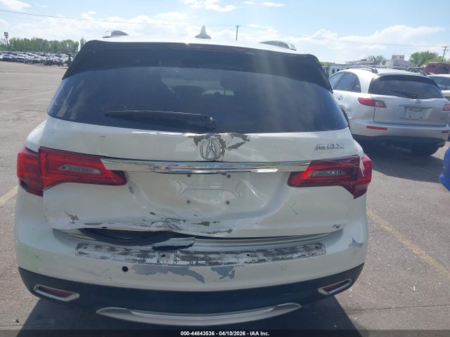 2016 Acura Mdx Advance   Entertainment Packages/advance Package მანქანა იყიდება აუქციონზე, vin: 5FRYD4H98GB058269, აუქციონის ნომერი: 44843536