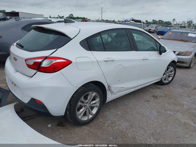 44843570 :رقم المزاد ، 3G1BC6SM7KS551372 vin ، 2019 Chevrolet Cruze Ls مزاد بيع