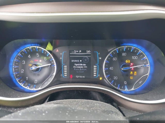 Aukcja sprzedaży 2017 Chrysler Pacifica Touring, vin: 2C4RC1DG6HR529160, numer aukcji: 44843644