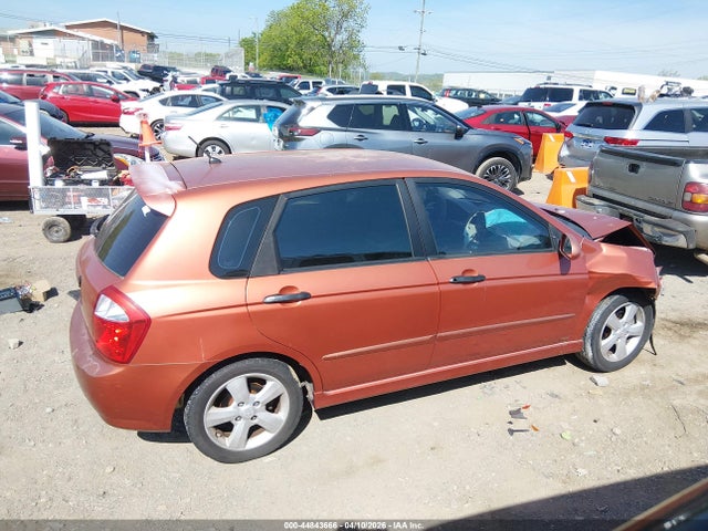 2008 Kia Spectra5 Sx მანქანა იყიდება აუქციონზე, vin: KNAFE161185010484, აუქციონის ნომერი: 44843666
