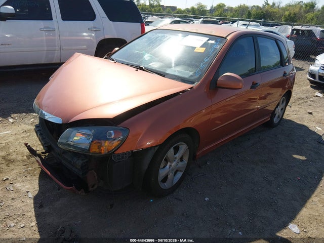2008 Kia Spectra5 Sx მანქანა იყიდება აუქციონზე, vin: KNAFE161185010484, აუქციონის ნომერი: 44843666