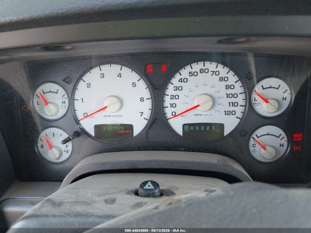 44843669 :رقم المزاد ، 1D7HU18D14J132145 vin ، 2004 Dodge Ram 1500 Slt/laramie مزاد بيع