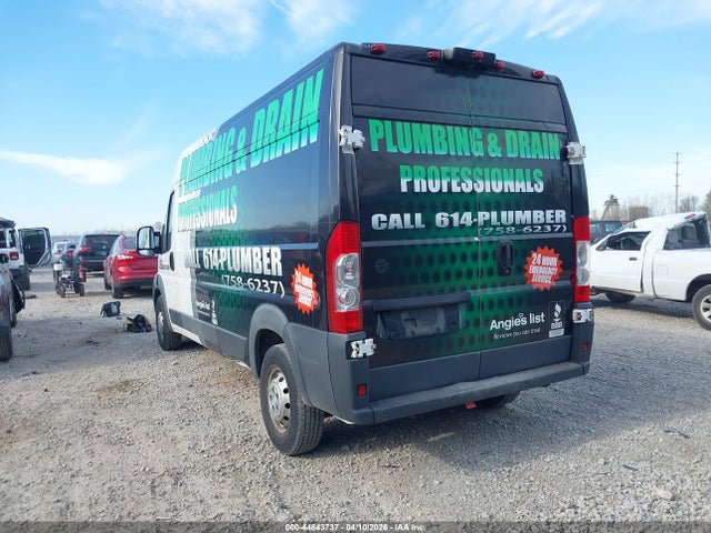 44843737 :رقم المزاد ، 3C6TRVDG5JE114311 vin ، 2018 Ram Promaster 2500 High Roof 159 Wb مزاد بيع