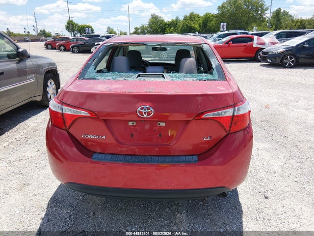 Продаж на аукціоні авто 2016 Toyota Corolla Le, vin: 5YFBURHE6GP412876, номер лоту: 44843801