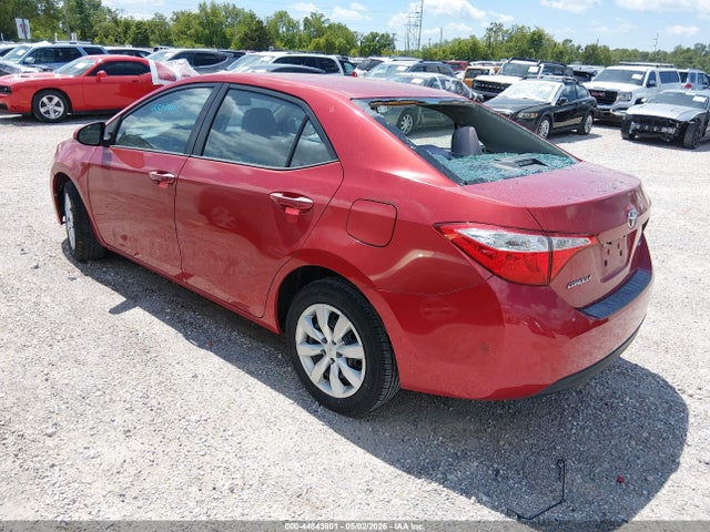 Продаж на аукціоні авто 2016 Toyota Corolla Le, vin: 5YFBURHE6GP412876, номер лоту: 44843801