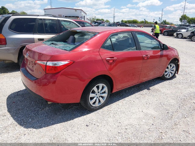 Продаж на аукціоні авто 2016 Toyota Corolla Le, vin: 5YFBURHE6GP412876, номер лоту: 44843801