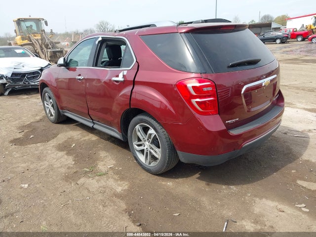 2016 Chevrolet Equinox Ltz მანქანა იყიდება აუქციონზე, vin: 2GNALDEK1G1184822, აუქციონის ნომერი: 44843802