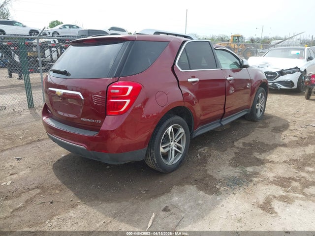 2016 Chevrolet Equinox Ltz მანქანა იყიდება აუქციონზე, vin: 2GNALDEK1G1184822, აუქციონის ნომერი: 44843802