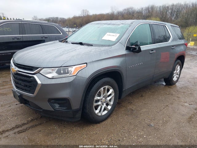 44843832 :رقم المزاد ، 1GNEVFKWXKJ128911 vin ، 2019 Chevrolet Traverse Ls مزاد بيع