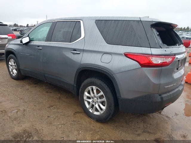 44843832 :رقم المزاد ، 1GNEVFKWXKJ128911 vin ، 2019 Chevrolet Traverse Ls مزاد بيع