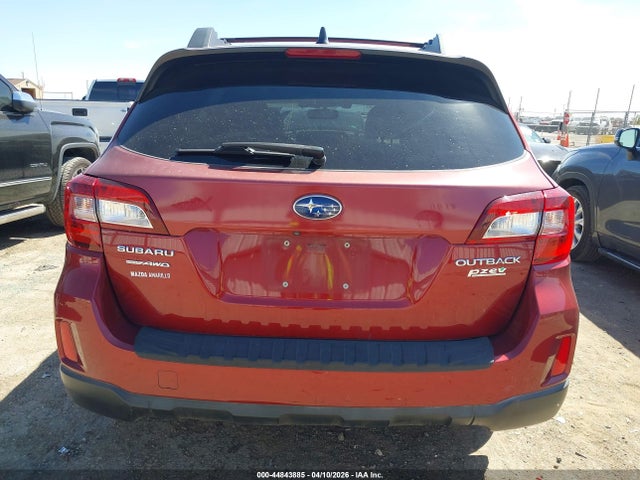 Aukcja sprzedaży 2016 Subaru Outback 2.5i Limited, vin: 4S4BSANC5G3248762, numer aukcji: 44843885