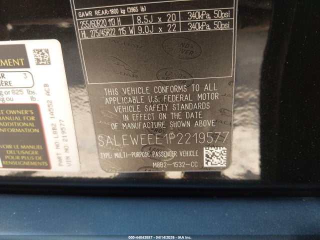 SALEWEEE1P2219577 Land Rover Defender 110 Carpathian Edition/110 V8