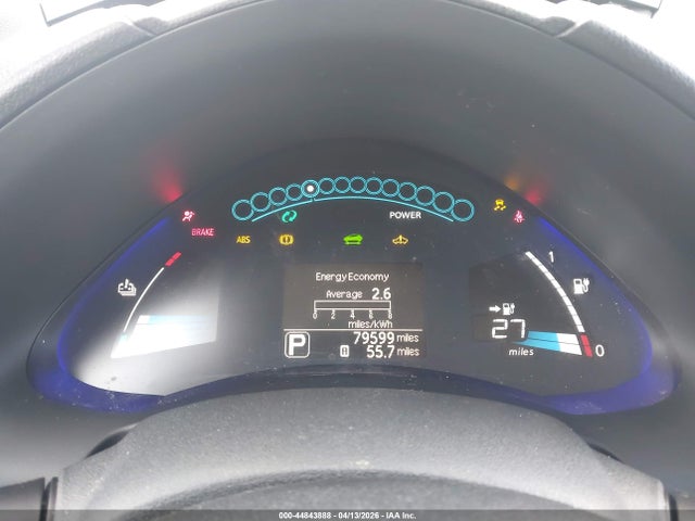 44843888 :رقم المزاد ، 1N4BZ0CP8GC304358 vin ، 2016 Nissan Leaf Sl مزاد بيع