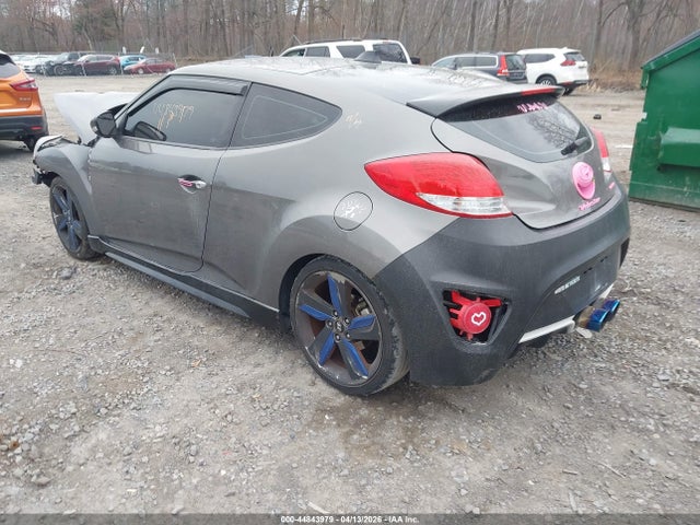 2014 HYUNDAI VELOSTER KMHTC6AEXEU208478 Photo 2