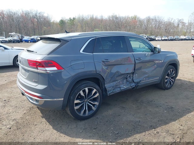 44843998 :رقم المزاد ، 1V2SE2CA7MC229305 vin ، 2021 Volkswagen Atlas Cross Sport 3.6l V6 Sel/3.6l V6 Sel R-line مزاد بيع