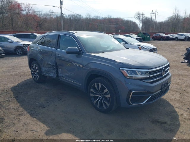 44843998 :رقم المزاد ، 1V2SE2CA7MC229305 vin ، 2021 Volkswagen Atlas Cross Sport 3.6l V6 Sel/3.6l V6 Sel R-line مزاد بيع