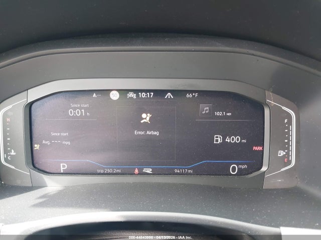 44843998 :رقم المزاد ، 1V2SE2CA7MC229305 vin ، 2021 Volkswagen Atlas Cross Sport 3.6l V6 Sel/3.6l V6 Sel R-line مزاد بيع