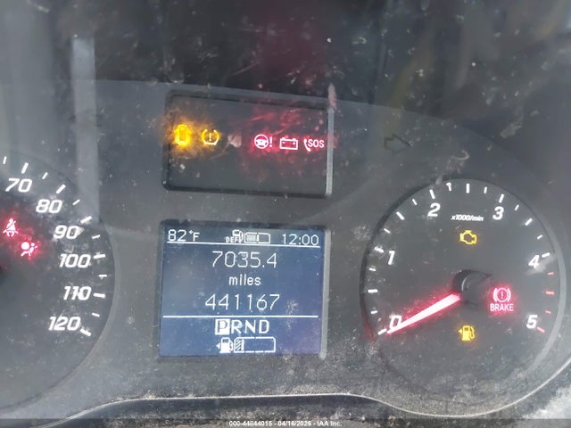 2019 Freightliner Sprinter 2500 High Roof V6 მანქანა იყიდება აუქციონზე, vin: WDRPF1CD5KT007299, აუქციონის ნომერი: 44844015