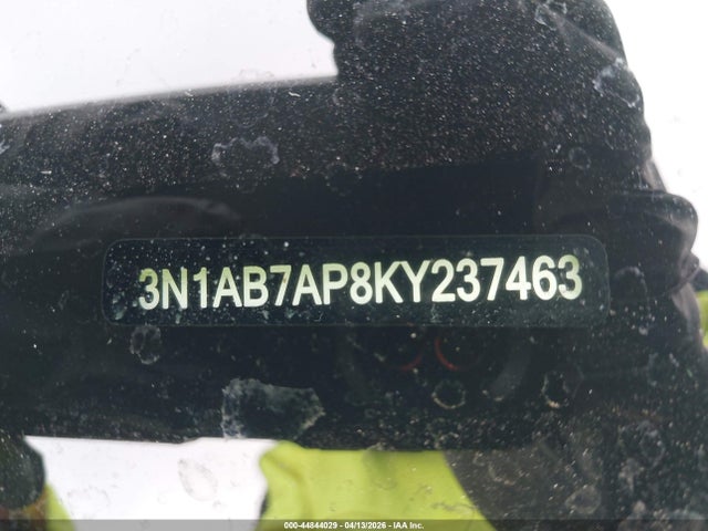 Aukcja sprzedaży 2019 Nissan Sentra Sv, vin: 3N1AB7AP8KY237463, numer aukcji: 44844029