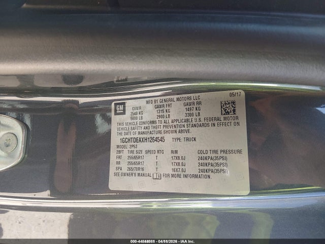 1GCHTDEAXH1264545 Chevrolet Colorado Z71