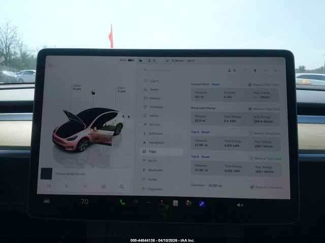Продажа на аукционе авто 2023 Tesla Model Y Awd/long Range Dual Motor All-wheel Drive, vin: 7SAYGDEE5PA079087, номер лота: 44844138