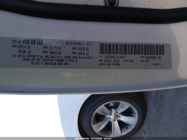 Продаж на аукціоні авто 2018 Dodge Charger Sxt Plus Rwd, vin: 2C3CDXHG7JH156677, номер лоту: 44844162