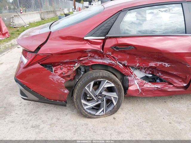 44844222 :رقم المزاد ، KMHLP4DG6SU032644 vin ، 2025 Hyundai Elantra Limited مزاد بيع