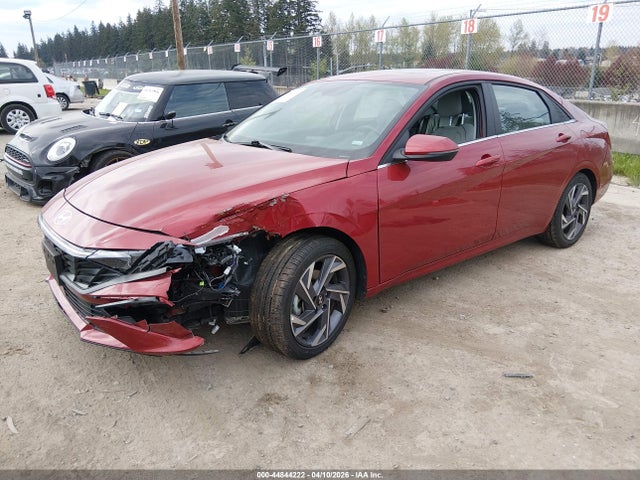 44844222 :رقم المزاد ، KMHLP4DG6SU032644 vin ، 2025 Hyundai Elantra Limited مزاد بيع