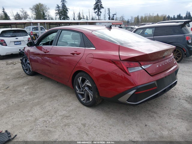 44844222 :رقم المزاد ، KMHLP4DG6SU032644 vin ، 2025 Hyundai Elantra Limited مزاد بيع