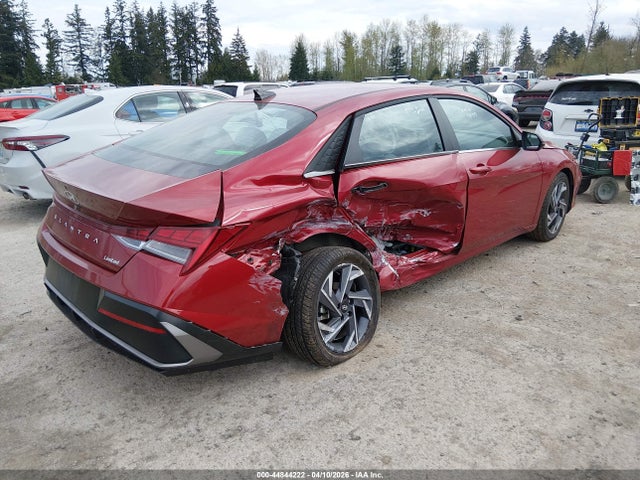 44844222 :رقم المزاد ، KMHLP4DG6SU032644 vin ، 2025 Hyundai Elantra Limited مزاد بيع
