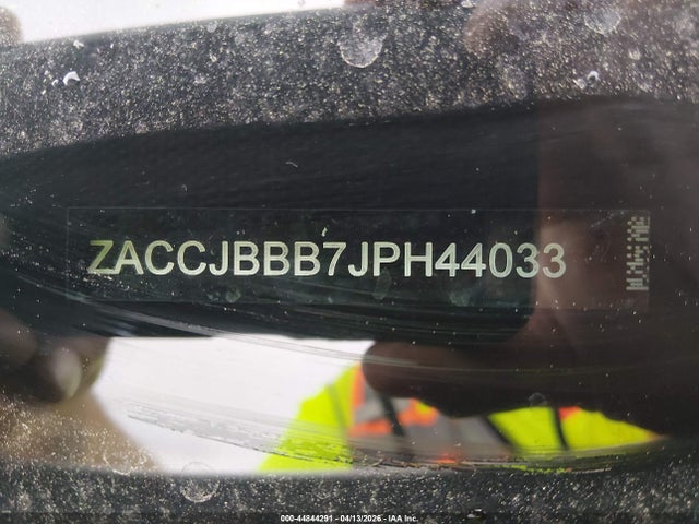Aukcja sprzedaży 2018 Jeep Renegade Latitude 4x4, vin: ZACCJBBB7JPH44033, numer aukcji: 44844291
