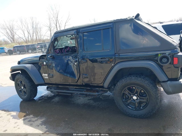 44844293 :رقم المزاد ، 1C4HJXDG9KW631748 vin ، 2019 Jeep Wrangler Unlimited Sport S 4x4 مزاد بيع