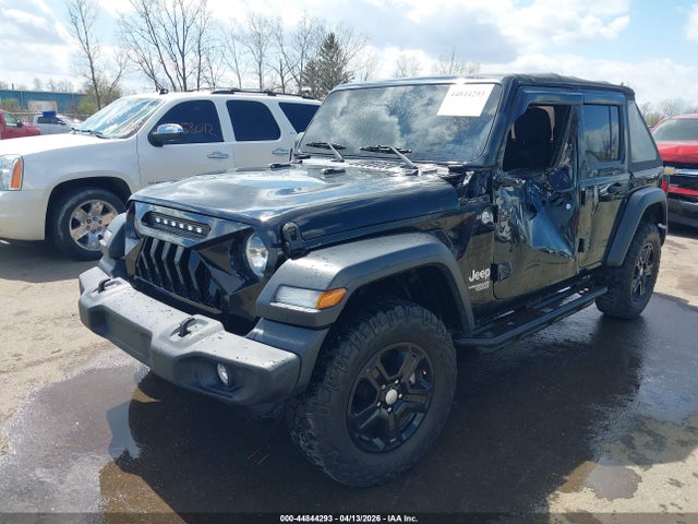 44844293 :رقم المزاد ، 1C4HJXDG9KW631748 vin ، 2019 Jeep Wrangler Unlimited Sport S 4x4 مزاد بيع