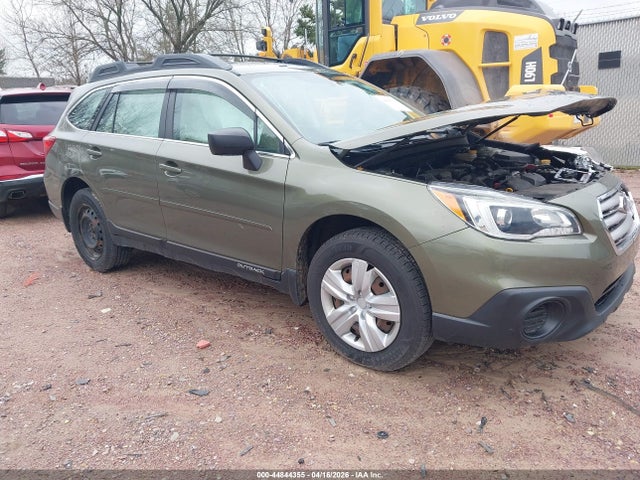 2015 Subaru Outback 2.5i მანქანა იყიდება აუქციონზე, vin: 4S4BSBAC6F3202044, აუქციონის ნომერი: 44844355