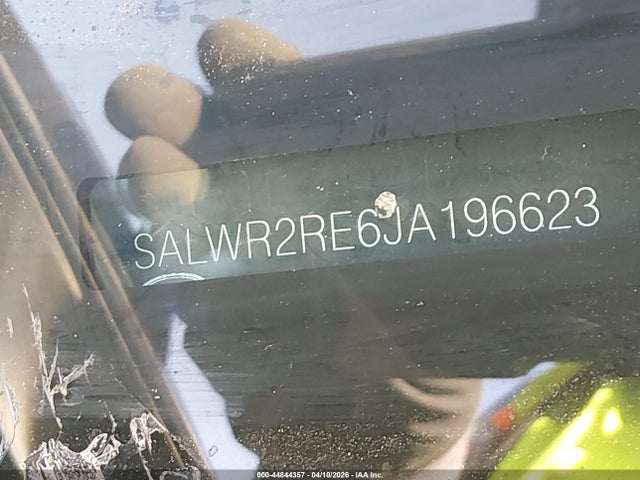 44844357 :رقم المزاد ، SALWR2RE6JA196623 vin ، 2018 Land Rover Range Rover Sport Supercharged/supercharged Dynamic مزاد بيع