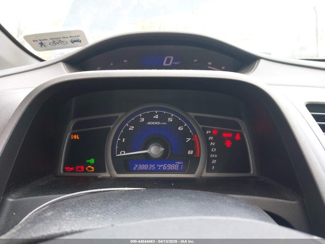 Aukcja sprzedaży 2011 Honda Civic Lx, vin: 2HGFG1B68BH501327, numer aukcji: 44844463
