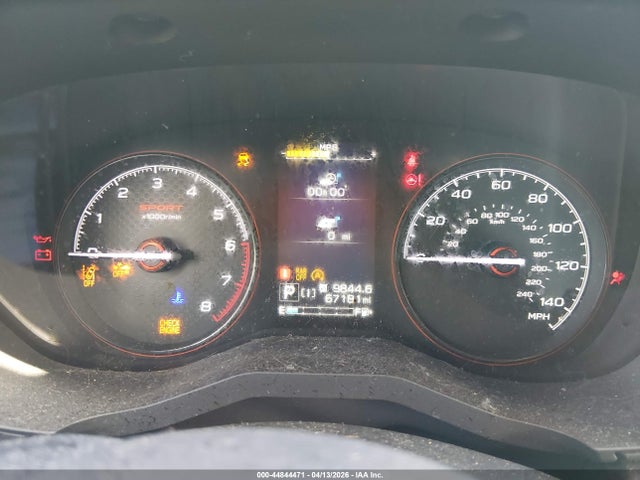 2019 Subaru Forester Sport მანქანა იყიდება აუქციონზე, vin: JF2SKAPC1KH561256, აუქციონის ნომერი: 44844471