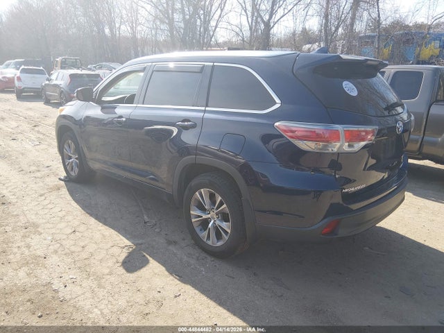 Aukcja sprzedaży 2014 Toyota Highlander Xle V6, vin: 5TDJKRFH9ES045264, numer aukcji: 44844482