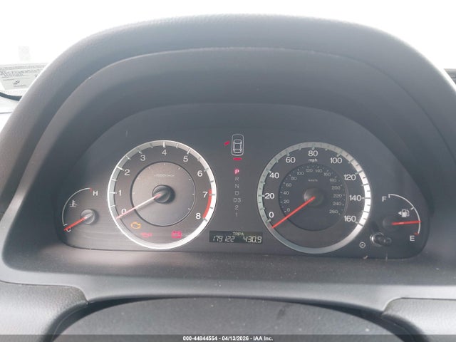 44844554 :رقم المزاد ، 1HGCP36829A033422 vin ، 2009 Honda Accord 3.5 Ex-l مزاد بيع